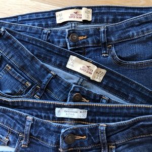 Jeans size 4, 5, 5L Hollister & Abercrombie